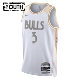 Dres Chicago Bulls Josh Giddey Nike 2024-25 City Edition Bijela Swingman - Dječji